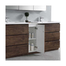 Lazzaro 84" Free Standing Double Basin Vanity Set with Cabinet, Acrylic Vanity Top, and Medicine Cabinet - image 41