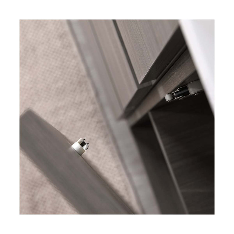 Lazzaro 84" Free Standing Double Basin Vanity Set with Cabinet, Acrylic Vanity Top, and Medicine Cabinet - image 44