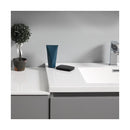 Lazzaro 84" Free Standing Double Basin Vanity Set with Cabinet, Acrylic Vanity Top, and Medicine Cabinet - image 2