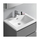Lazzaro 24" Free Standing Single Basin Vanity Set with Cabinet, Acrylic Vanity Top, and Medicine Cabinet - image 4