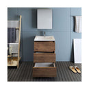 Lazzaro 24" Free Standing Single Basin Vanity Set with Cabinet, Acrylic Vanity Top, and Medicine Cabinet - image 26