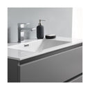 Lazzaro 36" Free Standing Single Basin Vanity Set with Cabinet, Acrylic Vanity Top, and Medicine Cabinet - image 7
