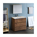 Lazzaro 36" Free Standing Single Basin Vanity Set with Cabinet, Acrylic Vanity Top, and Medicine Cabinet - image 25