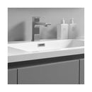 Lazzaro 60" Free Standing Single Basin Vanity Set with Cabinet, Acrylic Vanity Top, and Medicine Cabinet - image 6