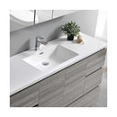 Lazzaro 60" Free Standing Single Basin Vanity Set with Cabinet, Acrylic Vanity Top, and Medicine Cabinet - image 20