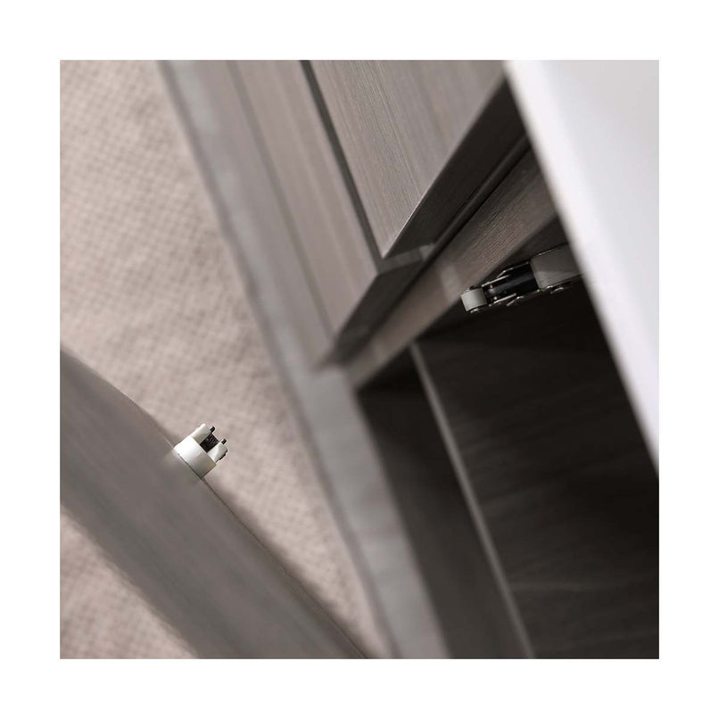 Lazzaro 60" Free Standing Single Basin Vanity Set with Cabinet, Acrylic Vanity Top, and Medicine Cabinet - image 37