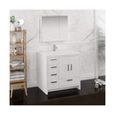 Imperia 36" Free Standing Single Basin Vanity Set with Cabinet, Acrylic Vanity Top, and Medicine Cabinet - image 3