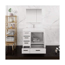 Imperia 36" Free Standing Single Basin Vanity Set with Cabinet, Acrylic Vanity Top, and Medicine Cabinet - image 6