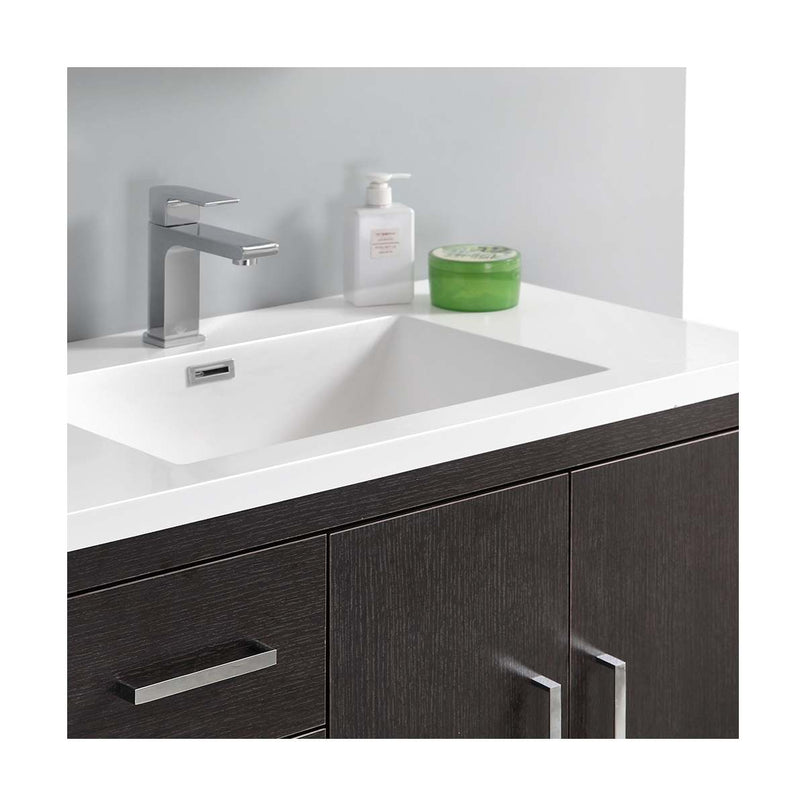 Imperia 36" Free Standing Single Basin Vanity Set with Cabinet, Acrylic Vanity Top, and Medicine Cabinet - image 13