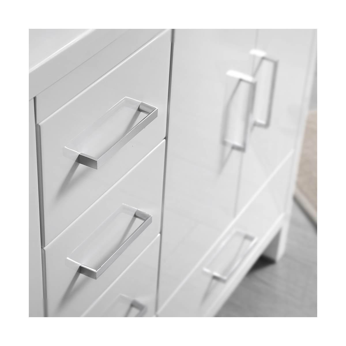 Imperia 36" Free Standing Single Basin Vanity Set with Cabinet, Acrylic Vanity Top, and Medicine Cabinet - image 14