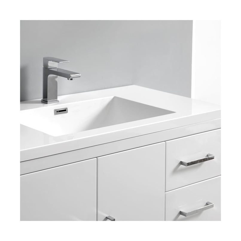 Imperia 36" Free Standing Single Basin Vanity Set with Cabinet, Acrylic Vanity Top, and Medicine Cabinet - image 14