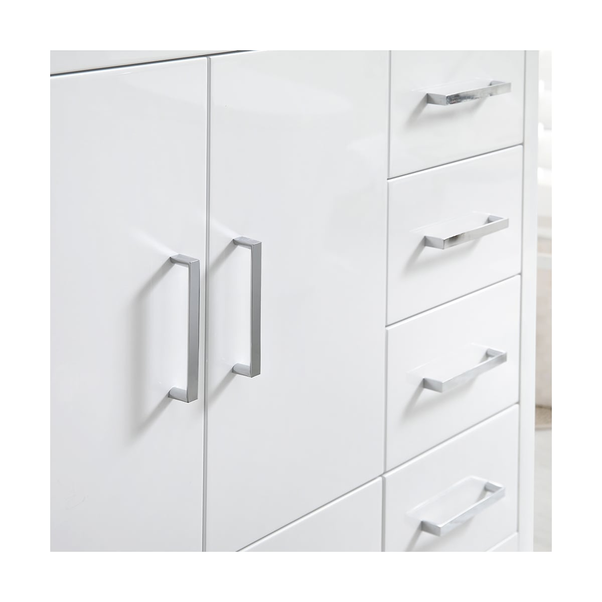Imperia 36" Free Standing Single Basin Vanity Set with Cabinet, Acrylic Vanity Top, and Medicine Cabinet - image 16