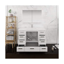 Imperia 48" Free Standing Single Basin Vanity Set with Cabinet, Acrylic Vanity Top, and Medicine Cabinet - image 7