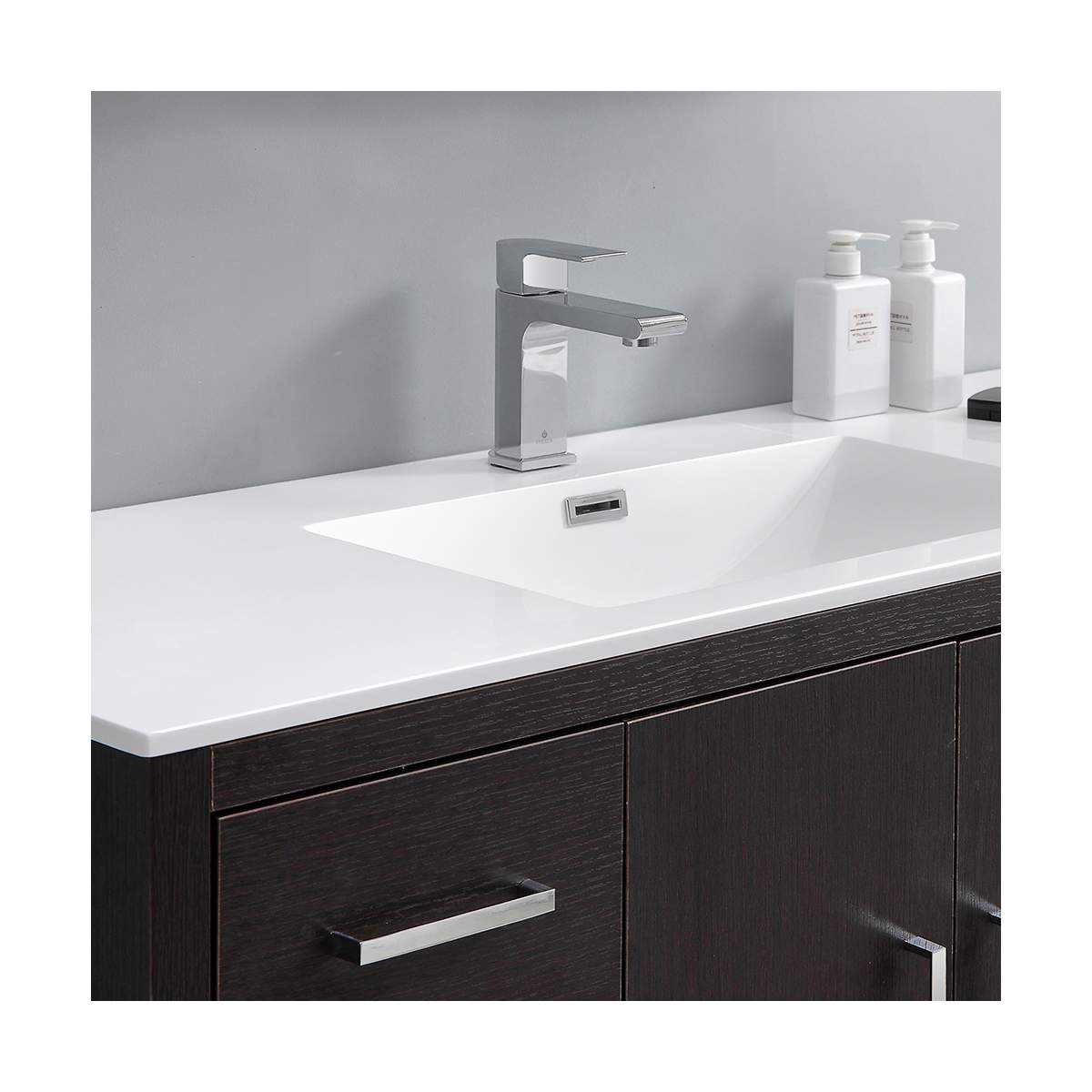 Imperia 48" Free Standing Single Basin Vanity Set with Cabinet, Acrylic Vanity Top, and Medicine Cabinet