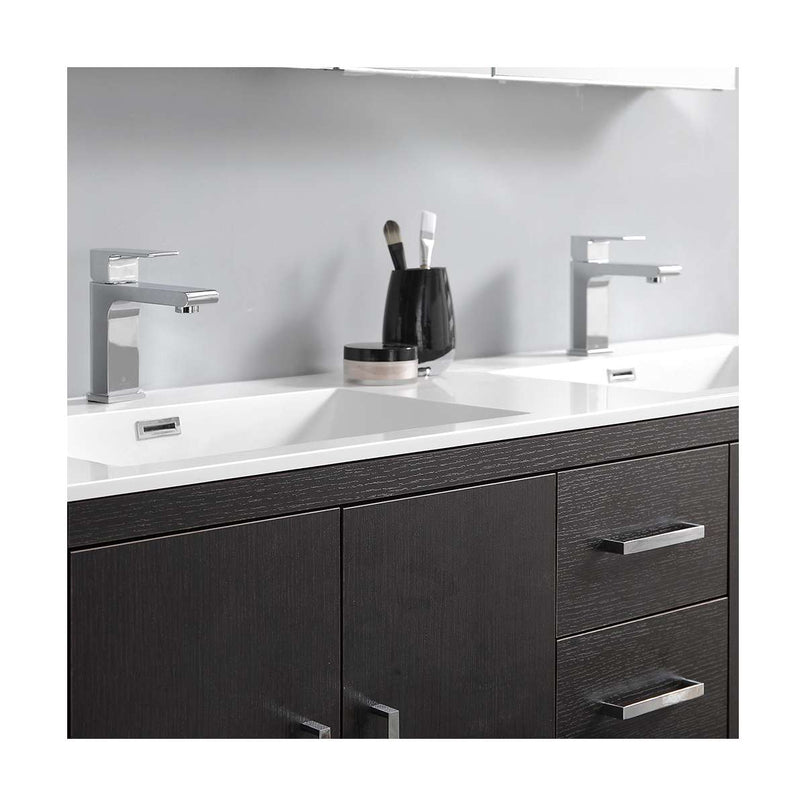 Imperia 60" Free Standing Double Basin Vanity Set with Cabinet, Acrylic Vanity Top, and Medicine Cabinet - image 14