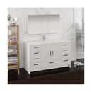 Imperia 60" Free Standing Single Basin Vanity Set with Cabinet, Acrylic Vanity Top, and Medicine Cabinet - image 3