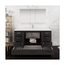 Imperia 60" Free Standing Single Basin Vanity Set with Cabinet, Acrylic Vanity Top, and Medicine Cabinet - image 6