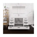 Imperia 60" Free Standing Single Basin Vanity Set with Cabinet, Acrylic Vanity Top, and Medicine Cabinet - image 7
