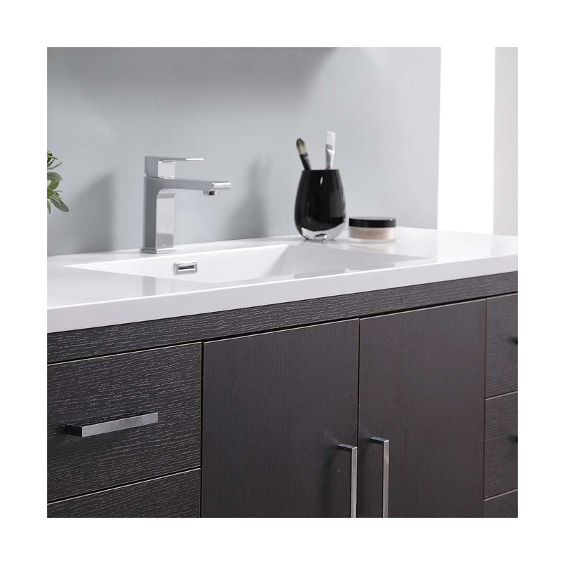 Imperia 60" Free Standing Single Basin Vanity Set with Cabinet, Acrylic Vanity Top, and Medicine Cabinet - image 16