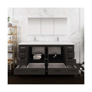 Imperia 72" Free Standing Double Basin Vanity Set with Cabinet, Acrylic Vanity Top, and Medicine Cabinet - image 4