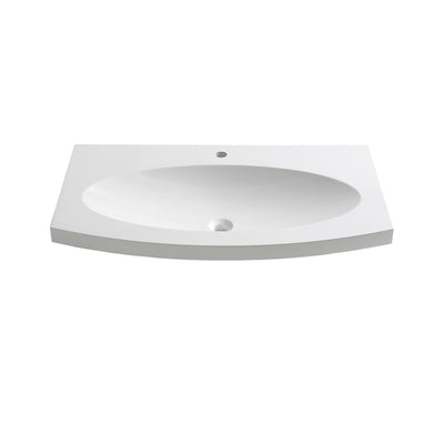 Energia 36" Acrylic Drop In Vanity Top with an Integrated Sink and Overflow - image 1