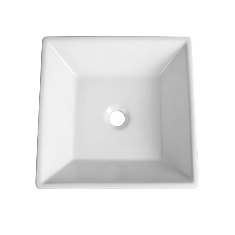 Torino 16" Ceramic Vessel Bathroom Sink - image 4