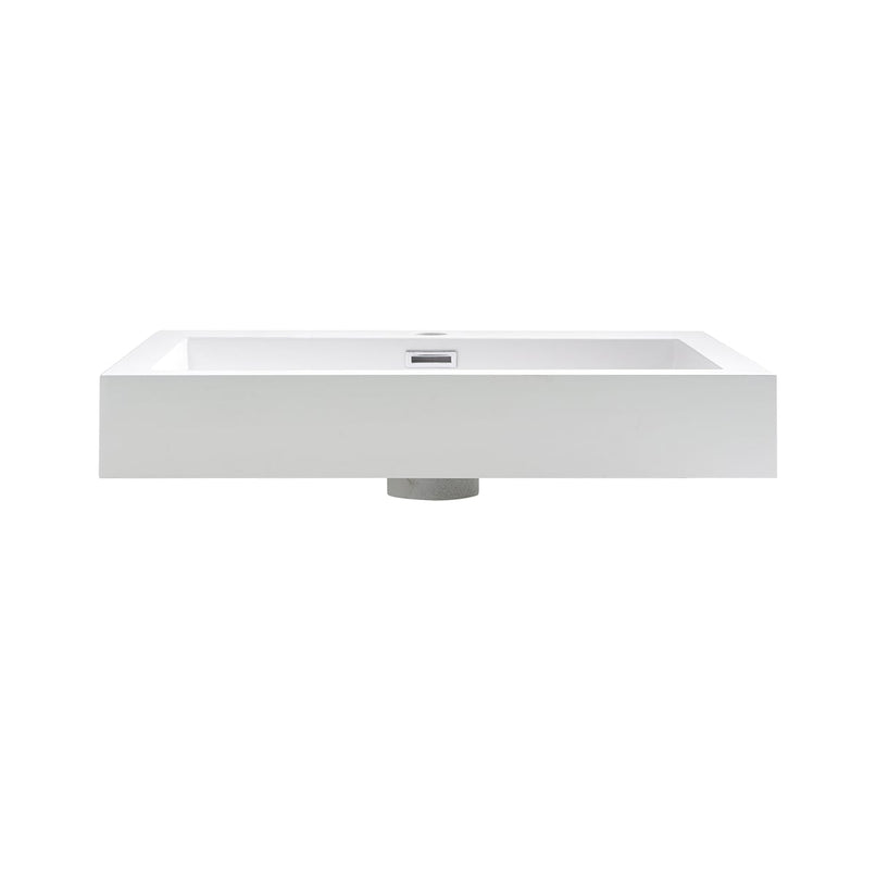 Nano 23-3/8" Acrylic Drop In Vanity Top with an Integrated Sink, Single Faucet Hole, and Overflow - image 4