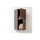 Senza 27" Wall Mounted Bathroom Linen Cabinet with Two Storage Areas - image 6