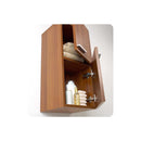 Senza 27" Wall Mounted Bathroom Linen Cabinet with Two Storage Areas - image 9