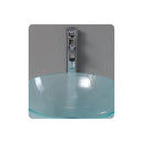 Cristallino 21" Wall Mounted Single Basin Vanity Set with Cabinet - image 8