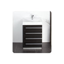 Livello 24" Free Standing Single Basin Vanity Set with Cabinet, Acrylic Vanity Top, and Medicine Cabinet - image 3