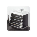 Livello 30" Free Standing Single Basin Vanity Set with Cabinet, Ceramic Vanity Top, and Medicine Cabinet - image 3