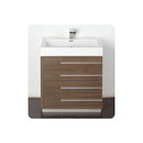 Livello 30" Free Standing Single Basin Vanity Set with Cabinet, Ceramic Vanity Top, and Medicine Cabinet - image 8