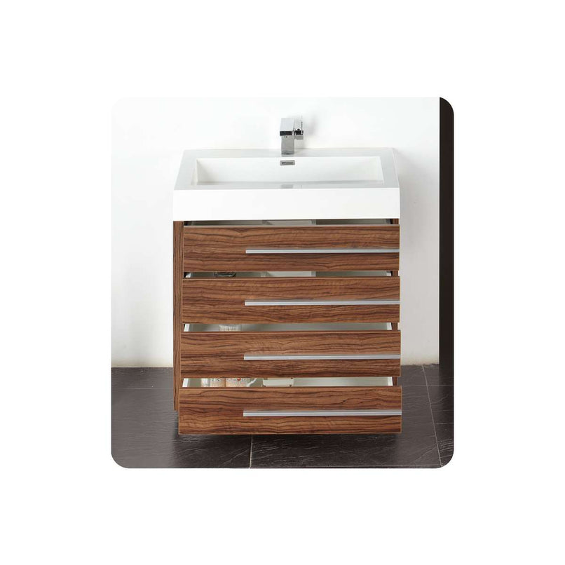 Livello 30" Free Standing Single Basin Vanity Set with Cabinet, Ceramic Vanity Top, and Medicine Cabinet - image 13