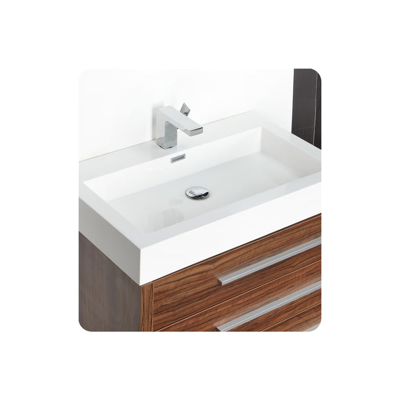 Livello 30" Free Standing Single Basin Vanity Set with Cabinet, Ceramic Vanity Top, and Medicine Cabinet - image 14