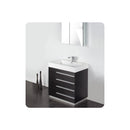 Livello 30" Free Standing Single Basin Vanity Set with Cabinet, Ceramic Vanity Top, and Medicine Cabinet - image 2
