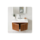 Vista 36" Wall Mounted Single Basin Vanity Set with Cabinet, Acrylic Vanity Top, and Medicine Cabinet - image 20