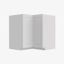 GW-LS3309 Single Door Cabinets 33 Inch Lazy Susan Cabinets Base Cabinet | Gramercy White - image 1