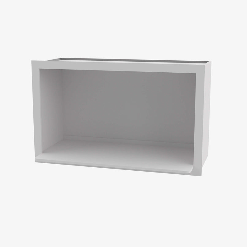 GW-MWO3018PM-12 30 Inch Microwave Oven Wall Cabinet | Gramercy White - image 1