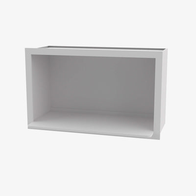 GW-MWO3018PM-12 30 Inch Microwave Oven Wall Cabinet | Gramercy White - image 1
