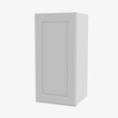 GW-W1842 Single Door Cabinets 18 Inch Wall Cabinet | Gramercy White - image 1