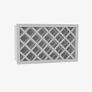 GW-W3018WR 30 Inch Wine Rack Cabinet | Gramercy White - image 1