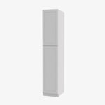 GW-WP1596 Double Door 15 Inch Tall Wall Pantry Cabinet | Gramercy White - image 1