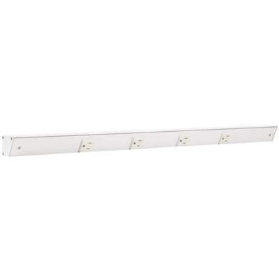 APT 36" Slim Angle Under Counter / Under Cabinet 4 Outlet Power Strip - image 1