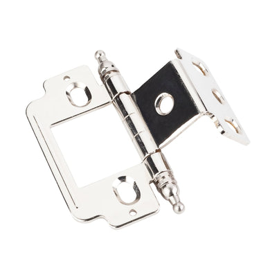 Full Inset Adjustable Wrap Cabinet Door Hinge with 270 Opening Angle - Single Hinge - image 1
