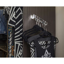 Closet System 11" 6 Hook Laundry Valet Drop Down Hanger Storage for Ties Belts Clothes Pants - image 2