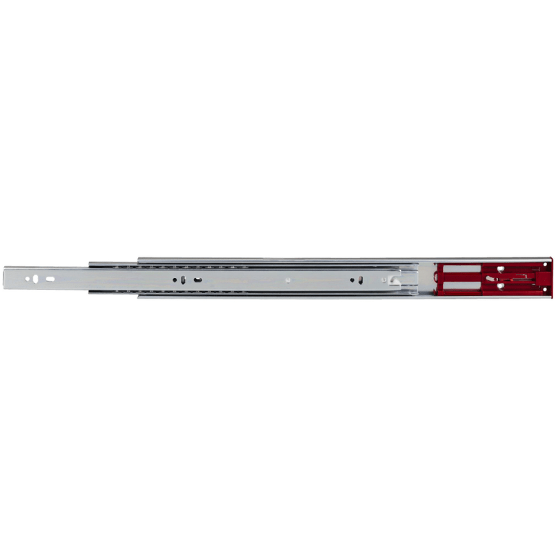 303-200 Series 16 Inch Heavy Duty Full Extension Side Mount Ball Bearing Drawer Slides with 100 Pound Weight Capacity and Push-to-Open - Pair - image 1