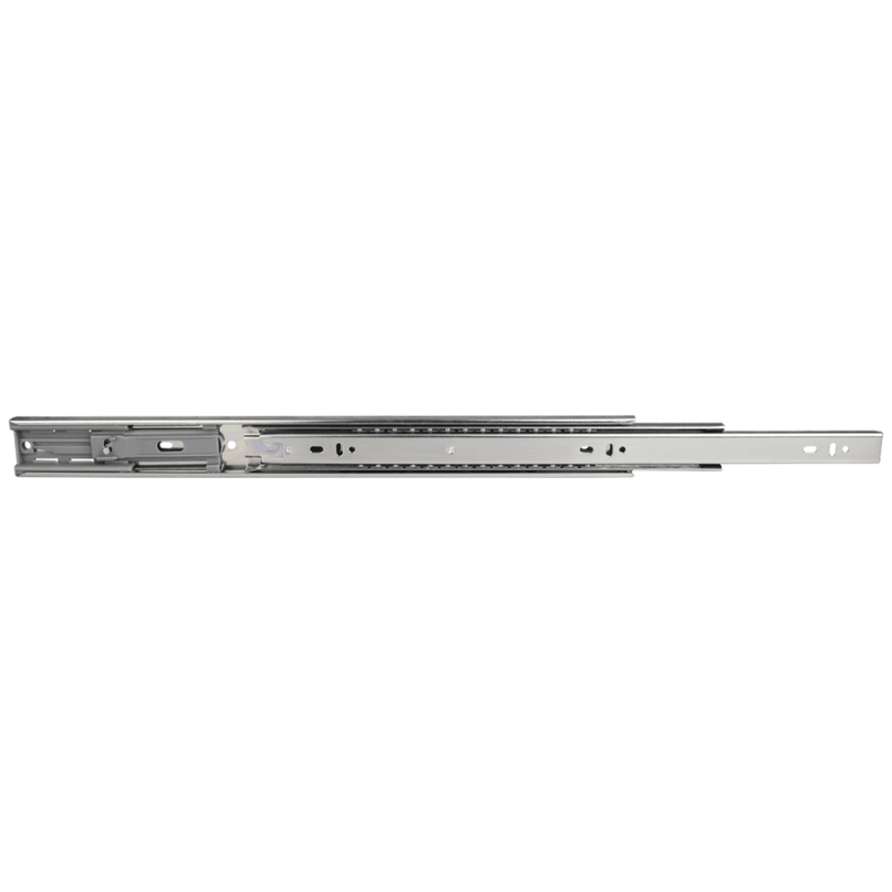 303FUSFT Series Pair of 18 Inch Full Extension Side Mount Ball Bearing Soft Close Drawer Slides with 100 Pound Weight Capacity - image 1