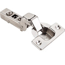 110 Degree Heavy Duty Inset Cam Adjustable Soft Close Hinge WITHOUT Dowels - Single Hinge - image 1