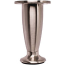 4" Tall Round Metal Furniture Leg with Adjustable Height - image 1